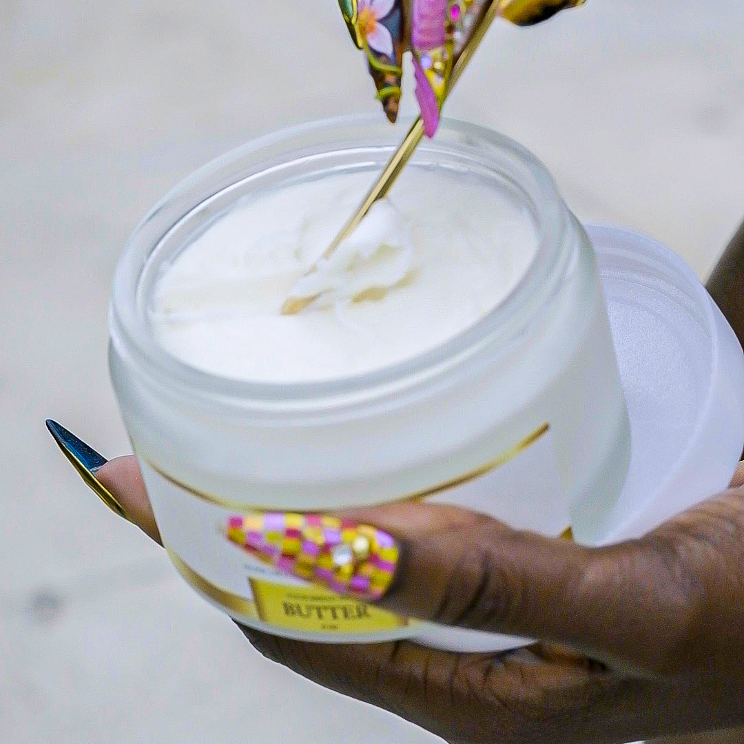 Use body butter, not lotion
