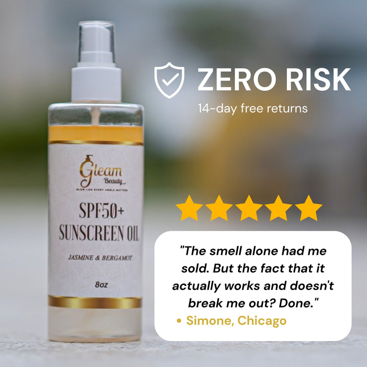 No Shade Sunscreen Oil